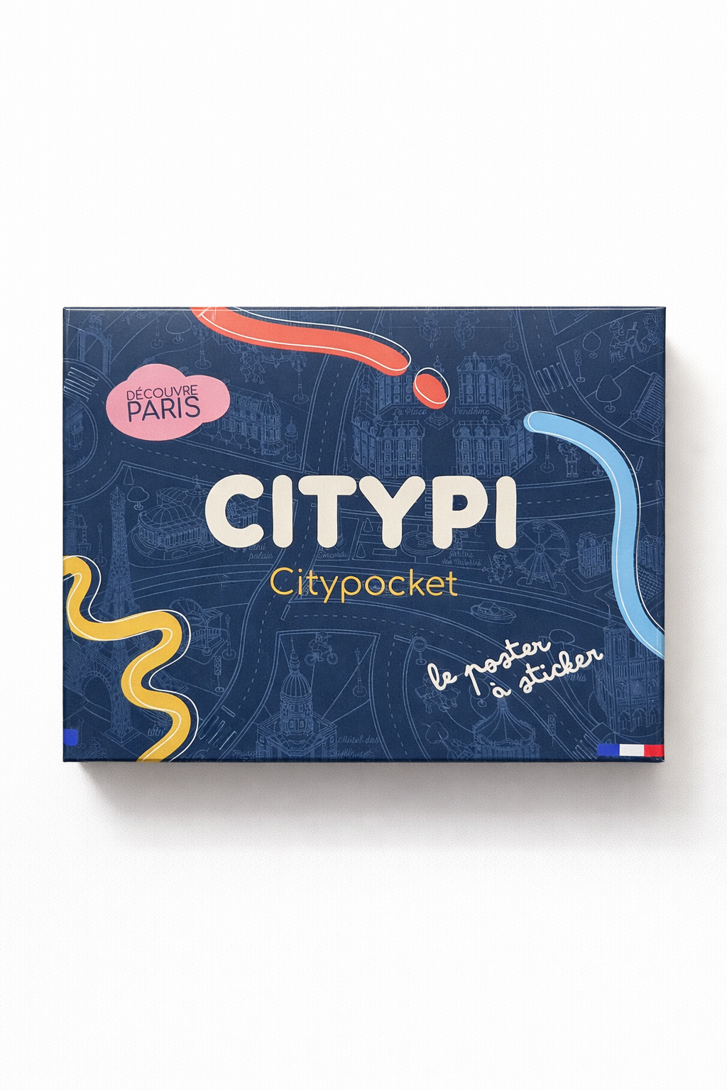 Citypocket Paris - Tapis nomade à sticker-8
