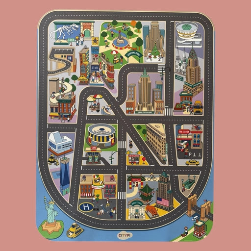 Cityplace - Tapis circuit pour voitures-zoom-7