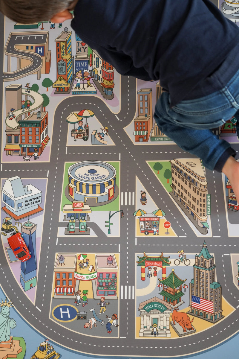 Cityplace - Tapis circuit pour voitures-zoom-